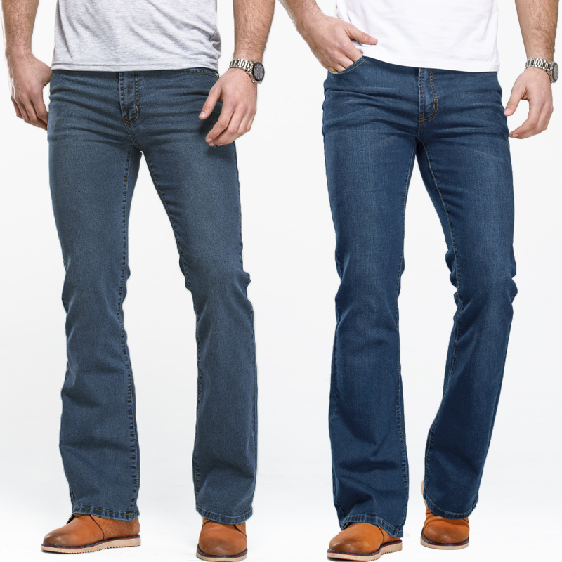 Levis Jeans 501 - Mens Boot Cut กางเกงยีนส์เล็กน้อย Flared Slim