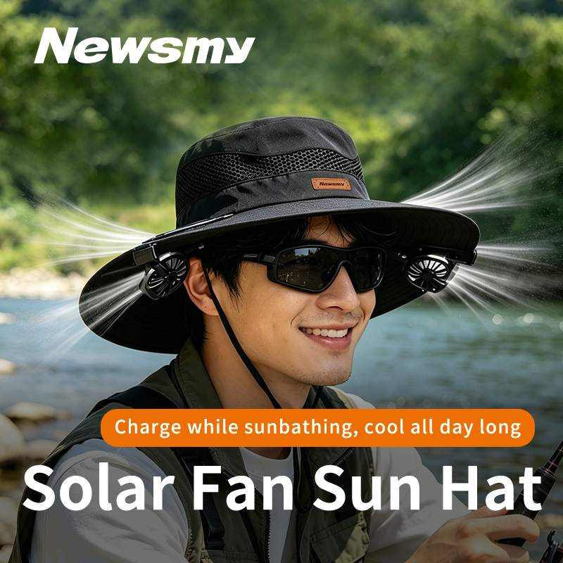 NEWSMY หมวกกันแดดพลังงานแสงอาท - Sun Hat Wide Brim บทวิจารณ์และราคา